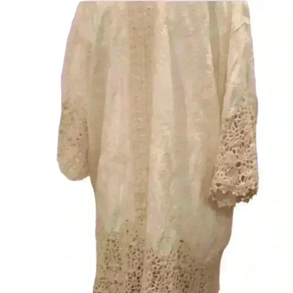 Boho Women’s Kimono Cardigan, robe, bohemian, resort style, Bikini Cover - Picture 3 of 6